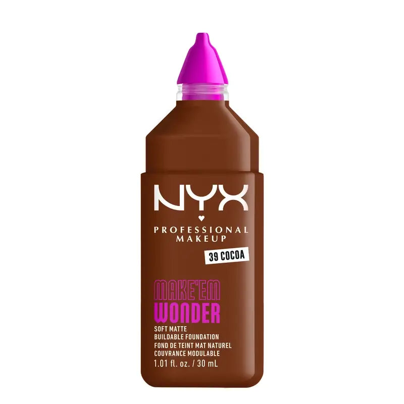 Nyx Cosmetics Make Em Wonder Fdt Kakao, 30 ml
