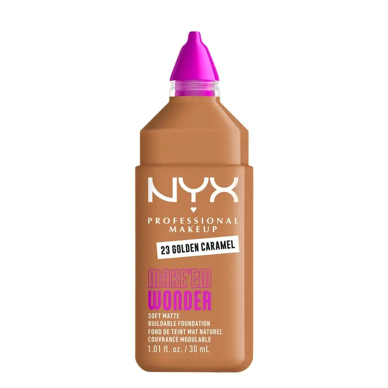 Nyx Cosmetics Make Em Wonder Fdt Gold Karamell, 30 ml