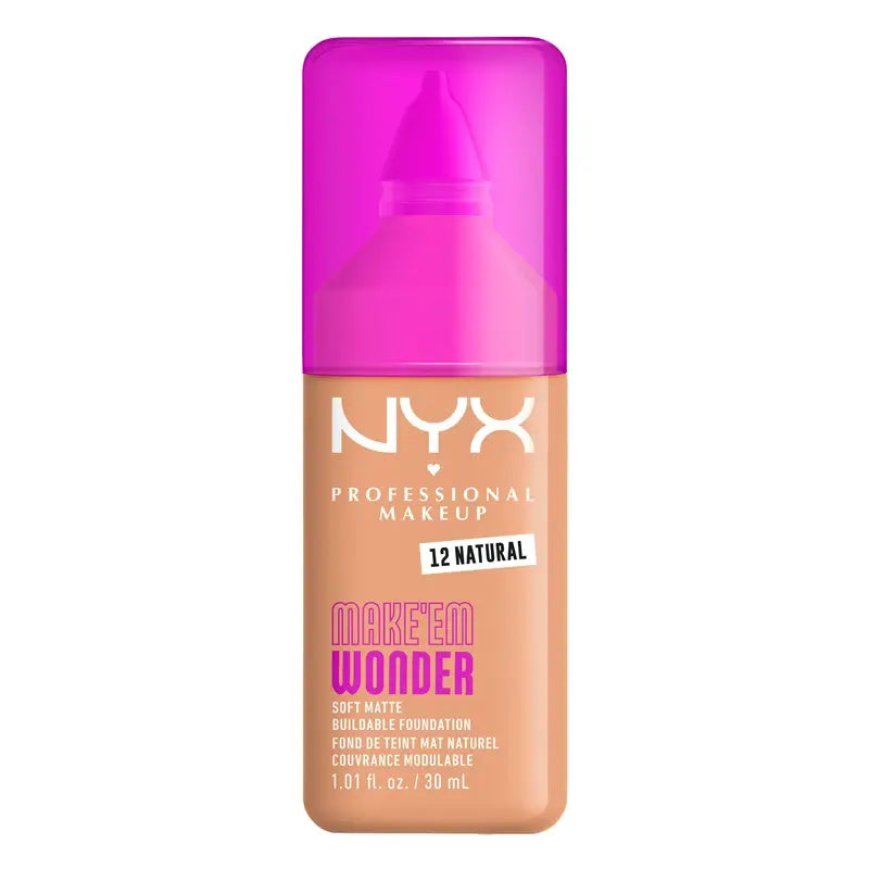 Nyx Cosmetics Make Em Wonder Fdt Natürlich, 30 ml