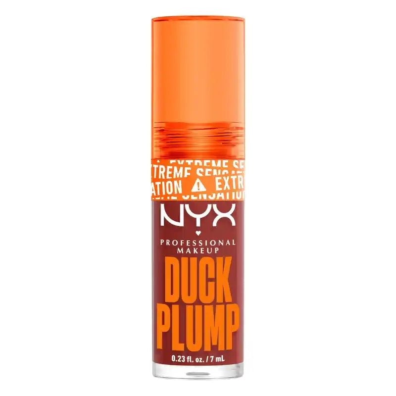Nyx Duck Plump Hochpigment Lip Gloss Volumising Gloss Brick Of Time 06 , 7 ml