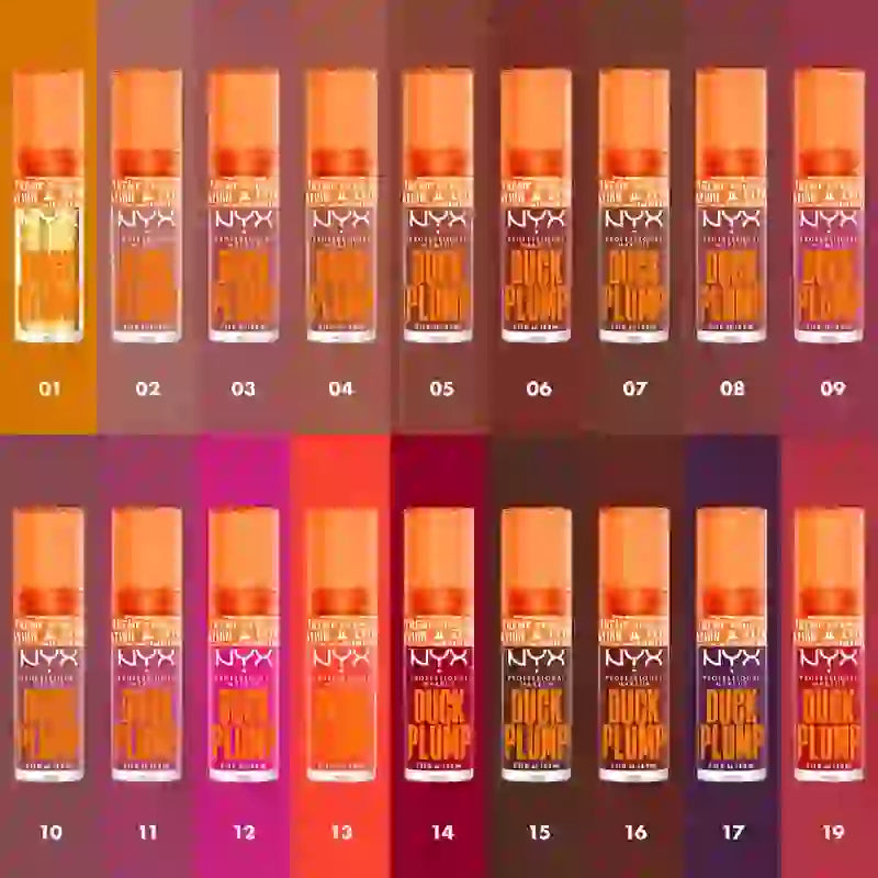 Nyx Duck Plump Hochpigment Lip Gloss Volumising Gloss Brick Of Time 06 , 7 ml