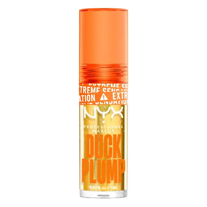 Nyx Duck Plump Hochpigment-Lippenglanz Volumising Gloss Clearly Spicy , 7 ml