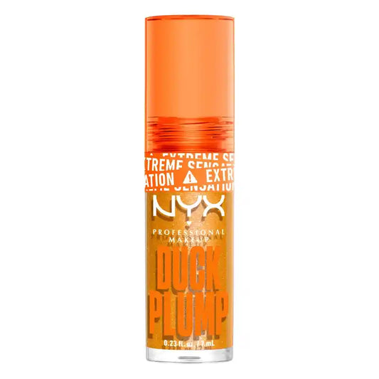 Nyx Duck Plump Hochpigmentierter Lipgloss Glitter Gold 22 , 7 ml