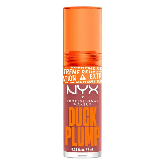 Nyx Duck Plump High Pigment Lip Gloss Volumising Lip Gloss Nude Swings 03 , 7 ml