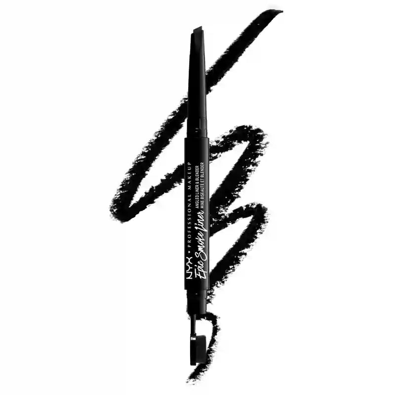 Nyx Epic Foxy Eyes. Zeichnen & Verwischen mit einem Produkt Nuance 12 Black Smoke. , 0,17 gr