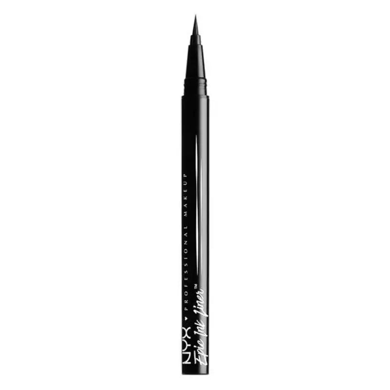 Nyx Eyeliner Waterproof Epic Ink Liner, Pinselspitze, wasserfest, 1 ml
