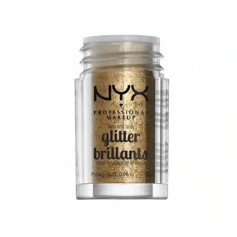 Nyx Face & Body Glitter Face & Body Glitter Bronzeschattierung , 2,5 Gramm