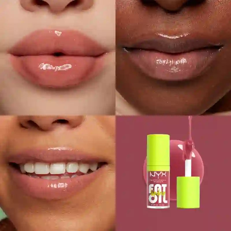 Nyx Fat Oil Lip Drip Lippenöl, Farbton Chill Like A Villain , 4,8 ml