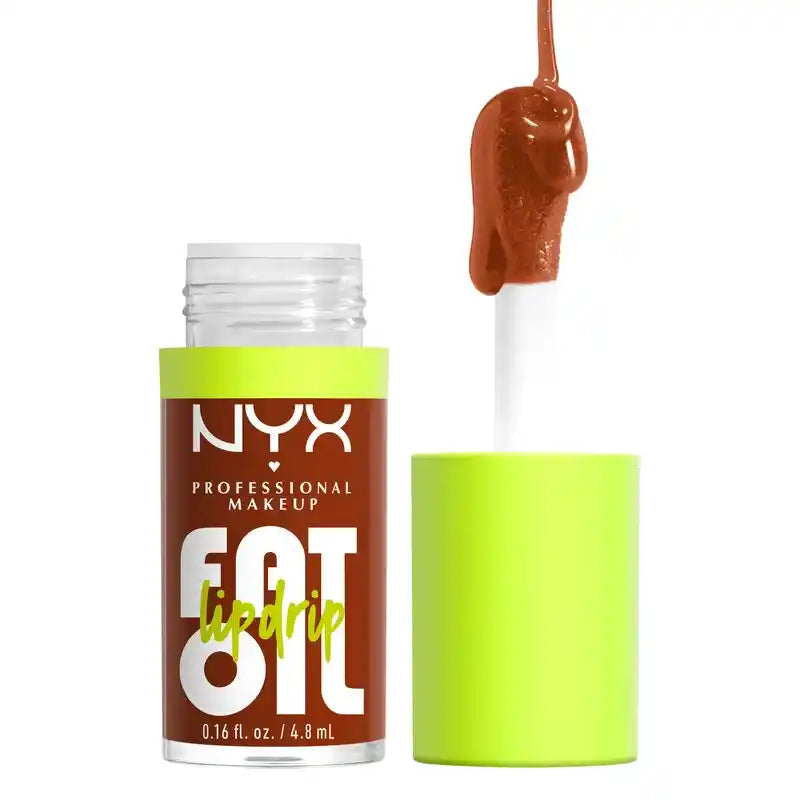 Nyx Fat Oil Lip Drip Scrollin Lip Oil. 12H feuchtigkeitsspendend. , 4,8 ml