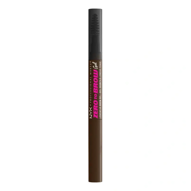 Nyx Long Lasting Brow Filler Gel Zero To Brow. Farbton Espresso. , 1 Stück.