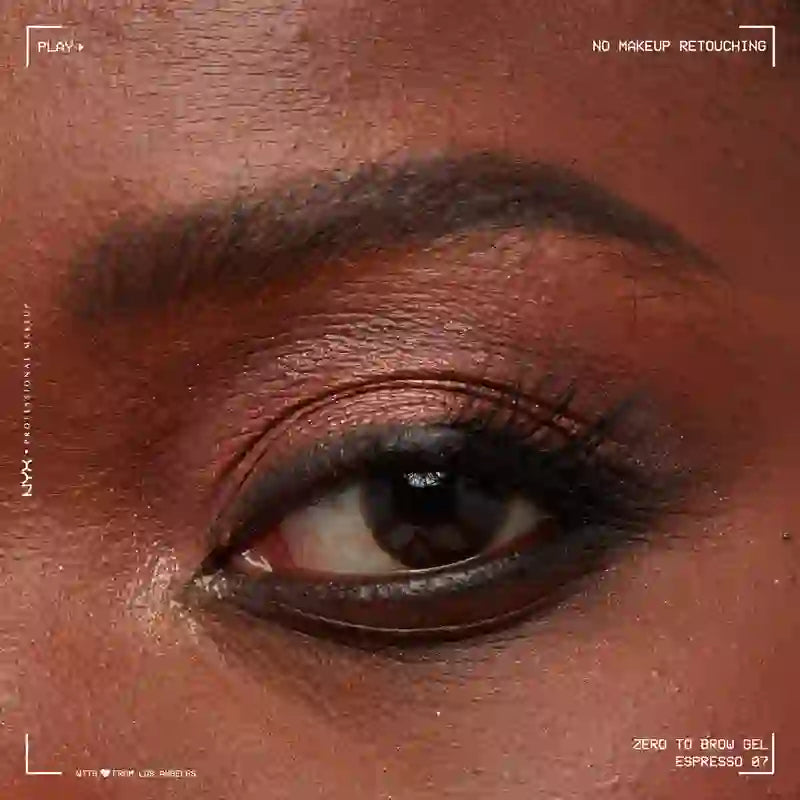 Nyx Long Lasting Brow Filler Gel Zero To Brow. Farbton Espresso. , 1 Stück.