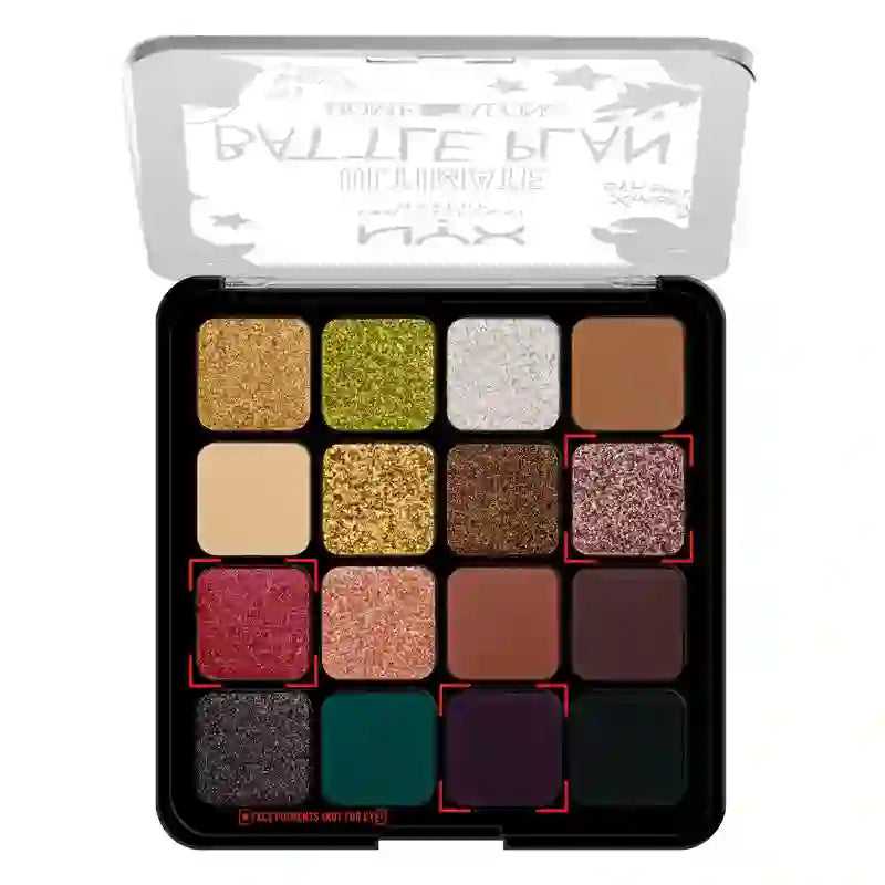 Nyx Home Alone Ultimate Shadow Palette - Ultimativer Kampf , 1 Stk.