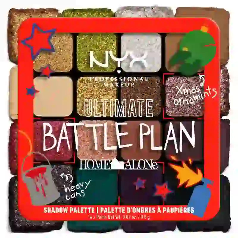 Nyx Home Alone Ultimate Shadow Palette - Ultimativer Kampf , 1 Stk.