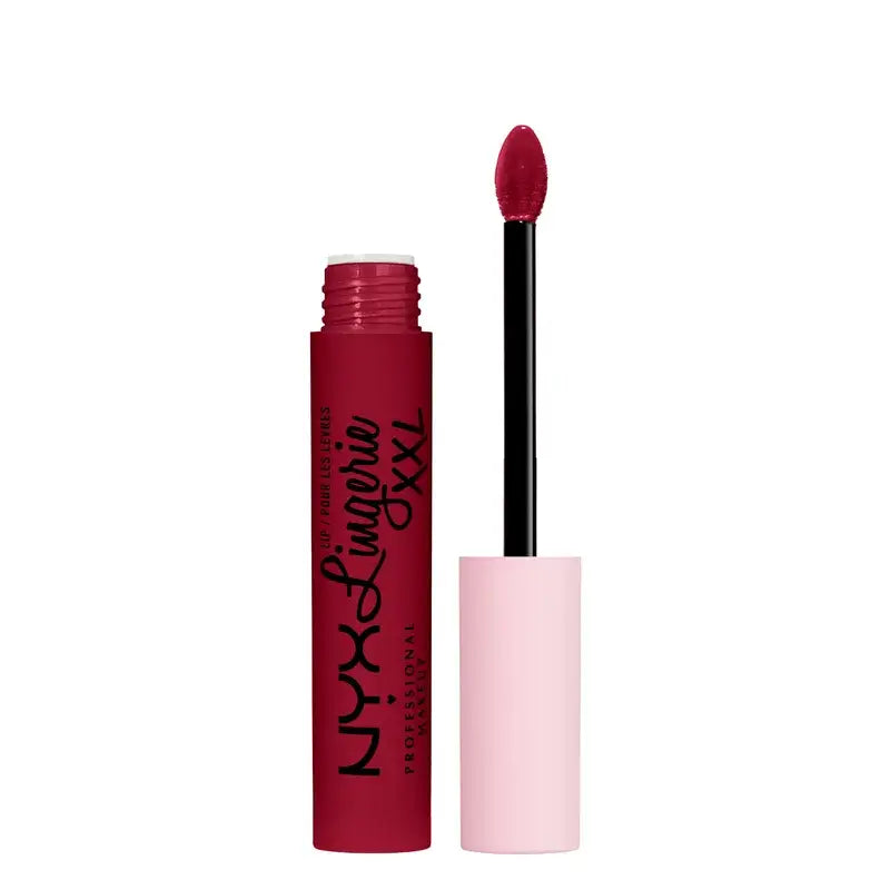 Nyx Liquid Lipstick Lip Lingerei Xxl Long Wear 100% Matte Coverage 16H . Farbton Strip N Tease , 4 ml