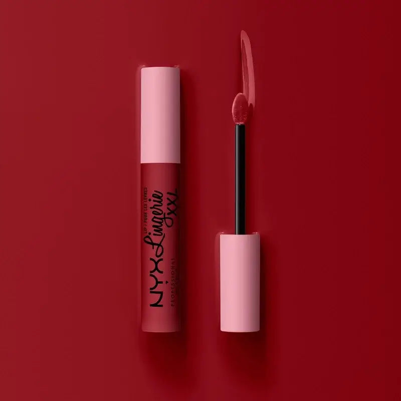 Nyx Liquid Lipstick Lip Lingerei Xxl Long Wear, Matte 16H . Farbton Its Hotter , 4 ml