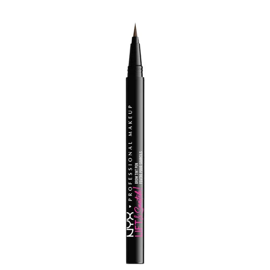 Nyx Brow Tint Pen Lift&Snatch! Brauenstift, lang anhaltend 16H, vegane Formel, Farbton Aschbraun , 1 ml