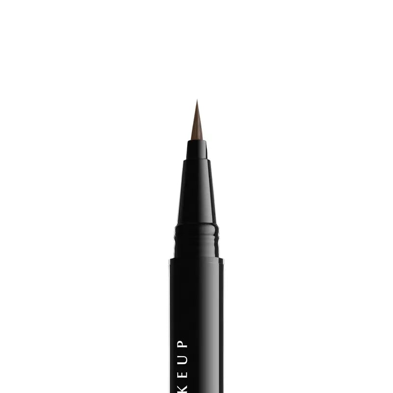 Nyx Brow Tint Pen Lift&Snatch! Brauenstift, lang anhaltend 16H, vegane Formel, Farbton Aschbraun , 1 ml