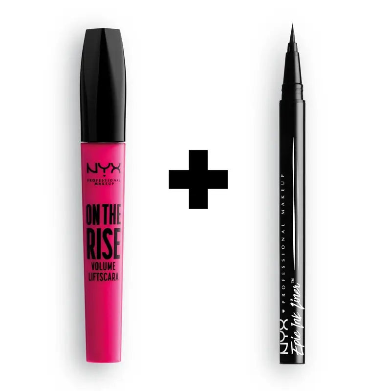 Nyx On The Rise Volume Schwarze Wimperntusche , 10 ml