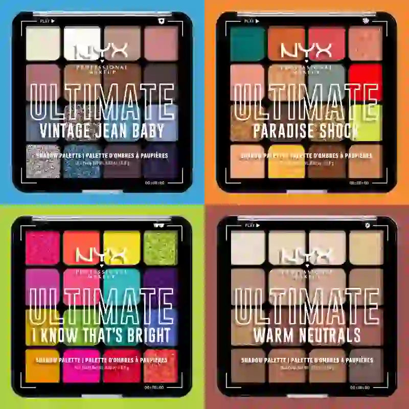 Nyx Ultimate Shadow Palette Vintage Jean Baby , 1 Stück.