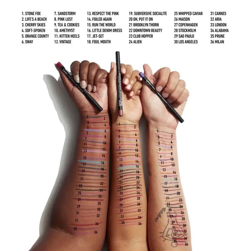 Nyx Lip Liner Suede Matte Nude mit Rosa , 1 gr