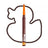Nyx Duck Plump Volumising Lip Liner, Lippenkonturenstift, Dash Of Cocoa 08 , 0,33 g