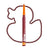 Nyx Duck Plump Volumising Lip Liner, Lippenkonturenstift, Flirty Flip 03 , 0,33 Gramm