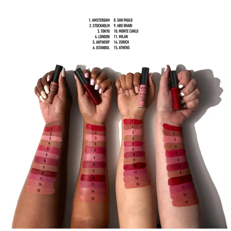 Nyx Cremiger Lippenstift Soft Matte Lip Cream Abu Dhabi , 8 ml