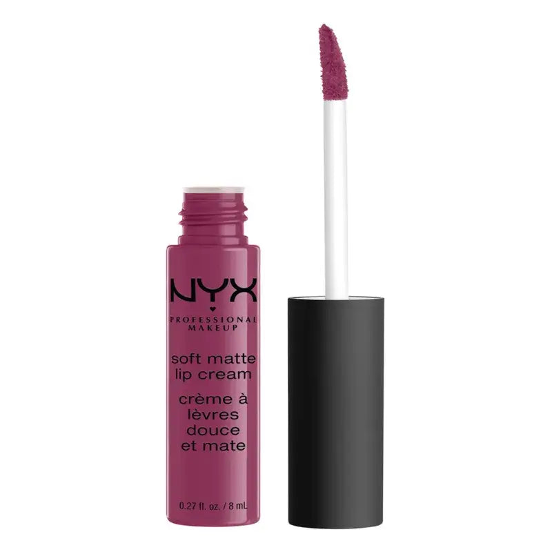Nyx Cremiger Lippenstift Soft Matte Lip Cream. Farbton Mattes Prag , 8 ml