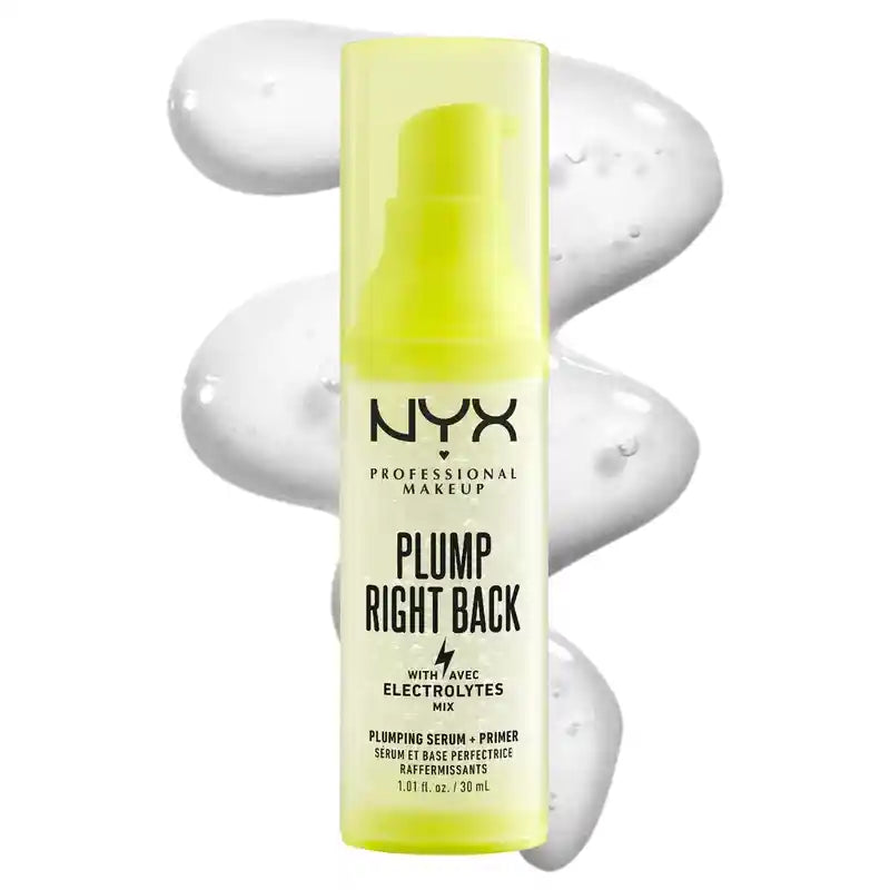 Nyx Plump Right Back Primer & Serum. Hyaluronsäure. Mehrere Vitamine, 30 ml