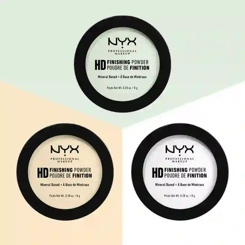 Nyx High Definition Finishing Powder Shade 1 Banana Ideal zum Fixieren von Make-up Transluzente Farbe , 8 g