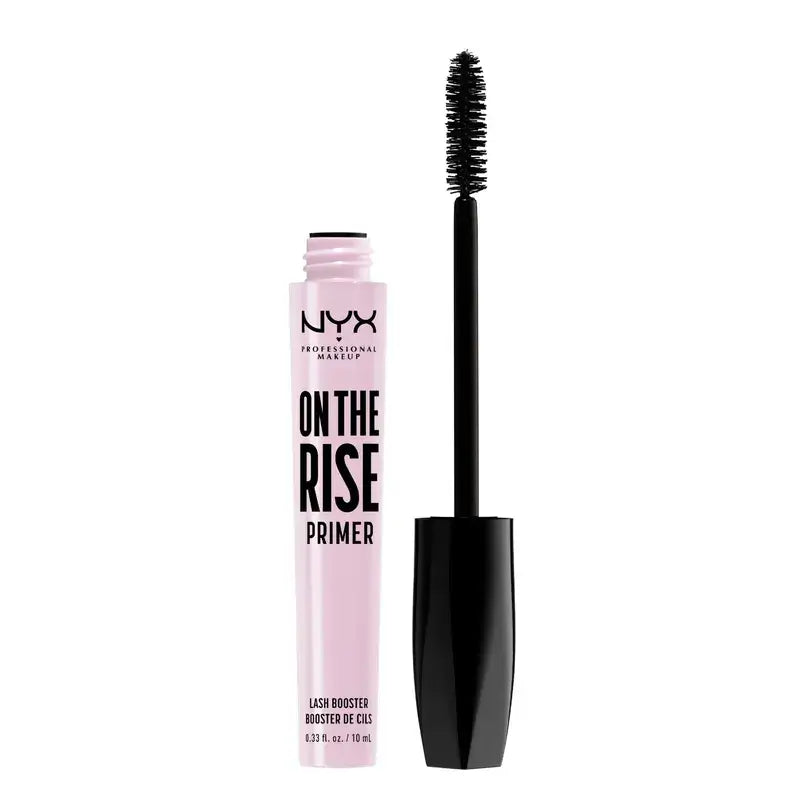 Nyx Lash Primer mit Farbe und Rizinusöl On The Rise Lash Booster. Grau. 10 Ml. Grau, 10 ml