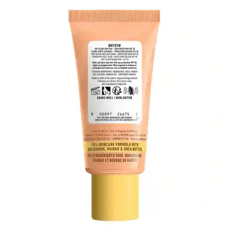 Nyx Skin Tint Buttermelt Glaze Soft Glow + Schutz Spf/Fps 30 , 30 ml