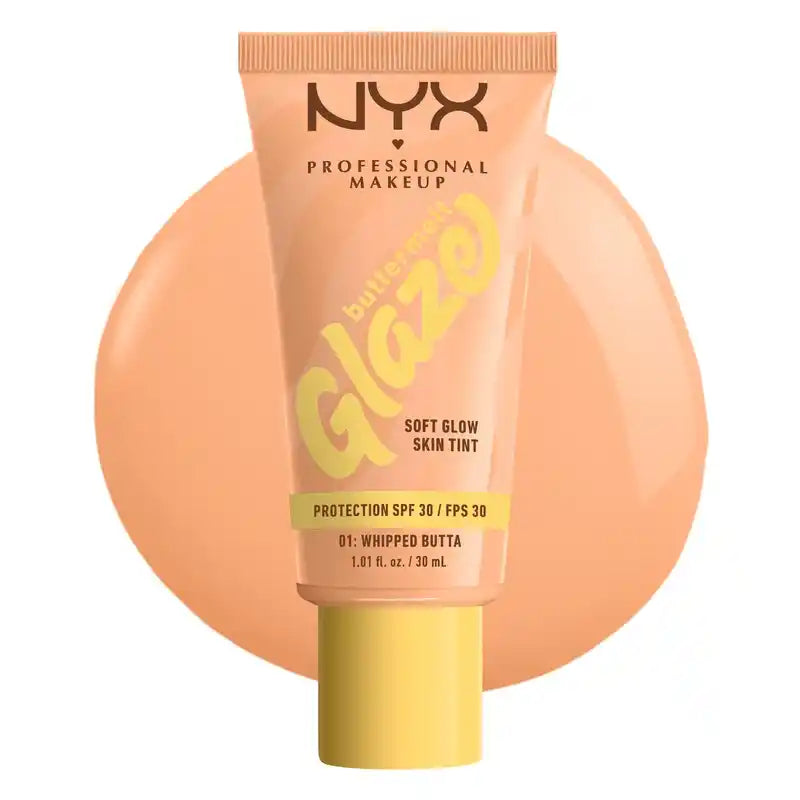 Nyx Skin Tint Buttermelt Glaze Soft Glow + Schutz Spf/Fps 30 , 30 ml