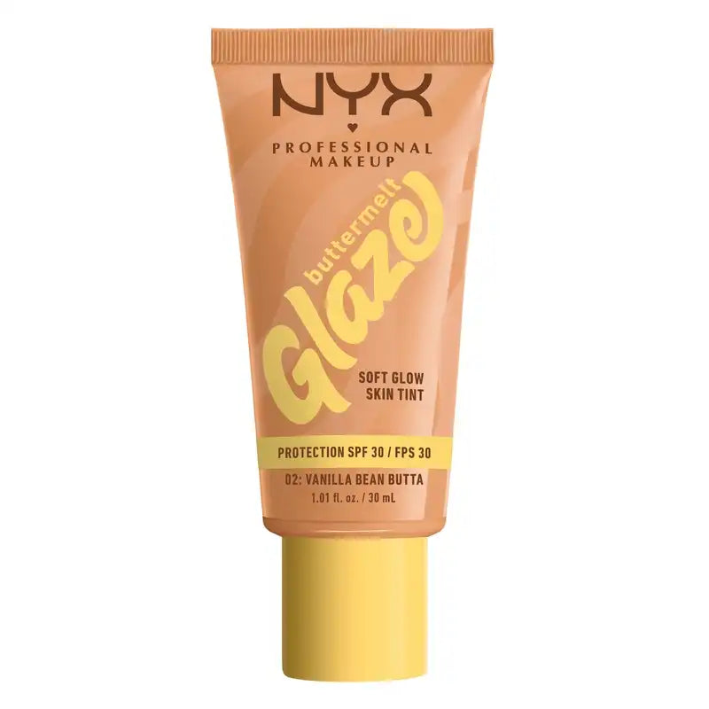 Nyx Skin Tint Buttermelt Glaze Soft Glow + Schutz Spf/Fps 30 , 30 ml