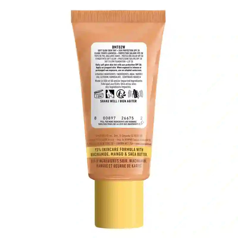 Nyx Skin Tint Buttermelt Glaze Soft Glow + Schutz Spf/Fps 30 , 30 ml