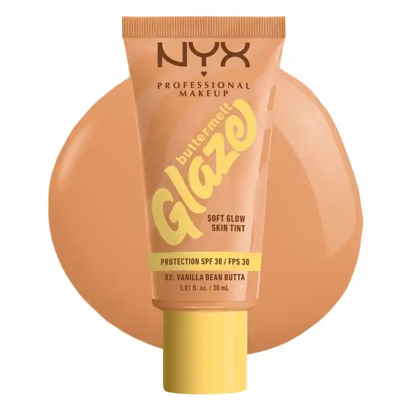 Nyx Skin Tint Buttermelt Glaze Soft Glow + Schutz Spf/Fps 30 , 30 ml