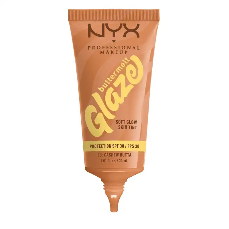 Nyx Skin Tint Buttermelt Glaze Soft Glow + Schutz Spf/Fps 30 , 30 ml