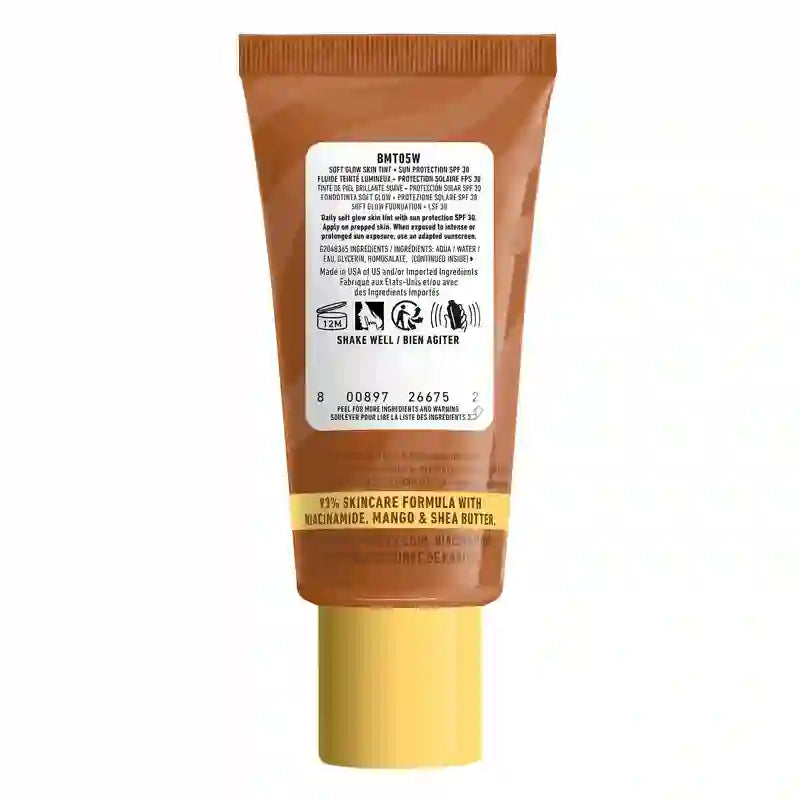 Nyx Skin Tint Buttermelt Glaze Soft Glow + Schutz Spf/Fps 30 , 30 ml