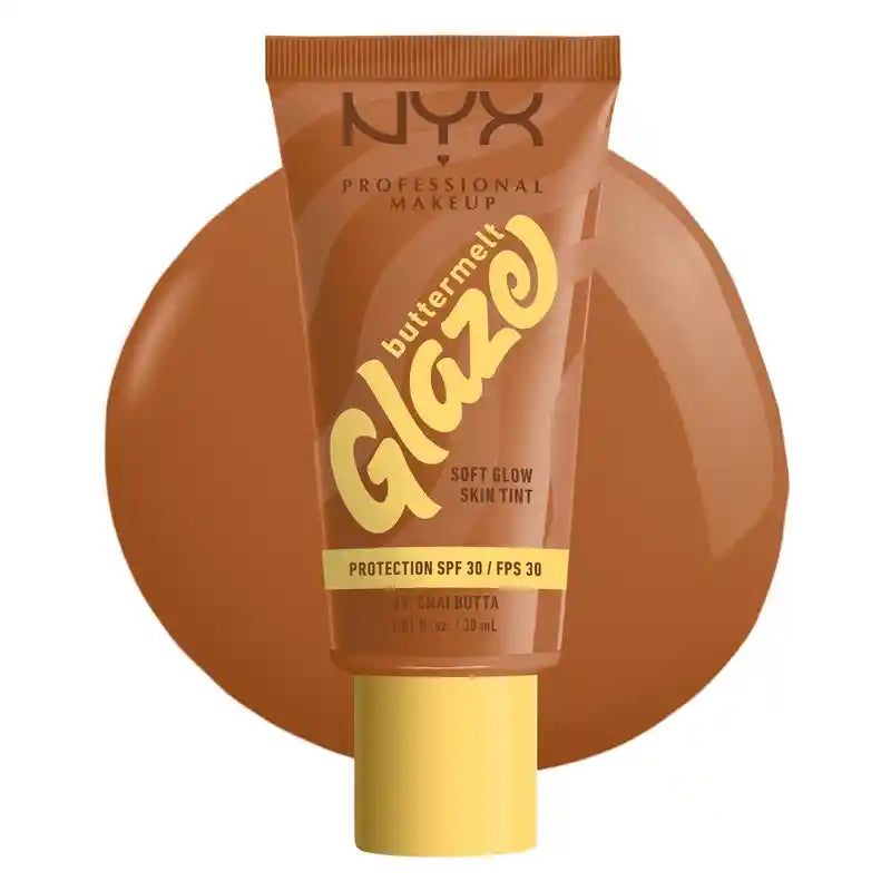 Nyx Skin Tint Buttermelt Glaze Soft Glow + Schutz Spf/Fps 30 , 30 ml