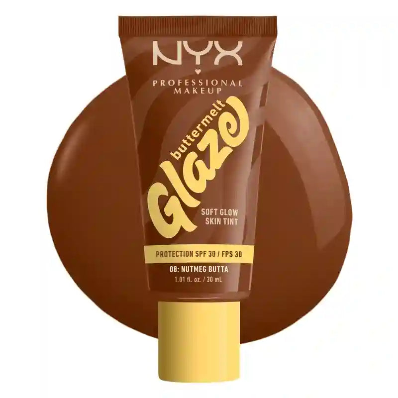 Nyx Skin Tint Buttermelt Glaze Soft Glow + Schutz Spf/Fps 30 , 30 ml