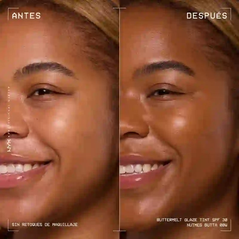 Nyx Skin Tint Buttermelt Glaze Soft Glow + Schutz Spf/Fps 30 , 30 ml