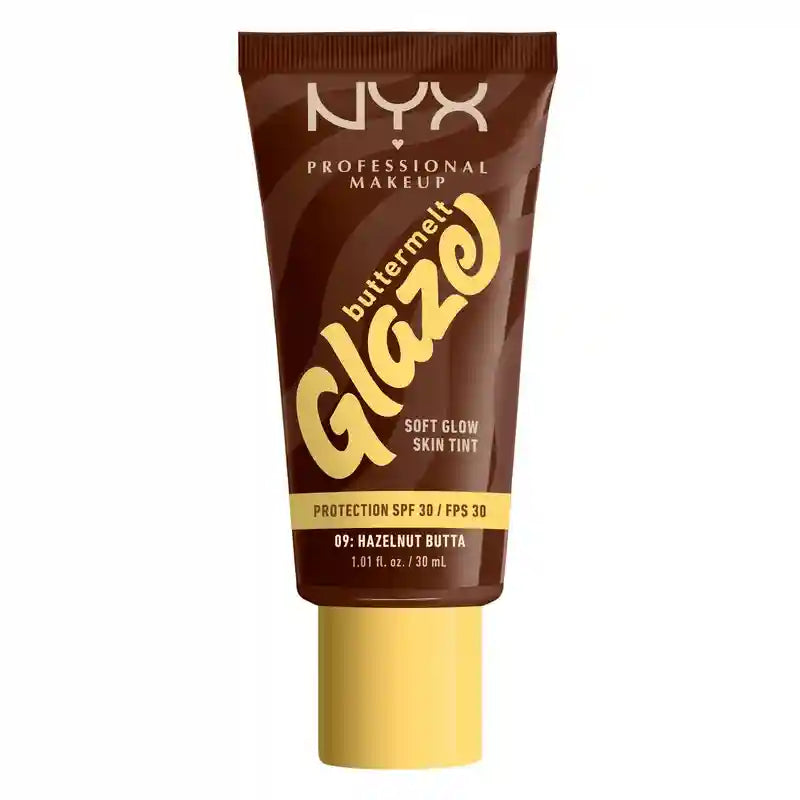 Nyx Skin Tint Buttermelt Glaze Soft Glow + Schutz Spf/Fps 30 , 30 ml