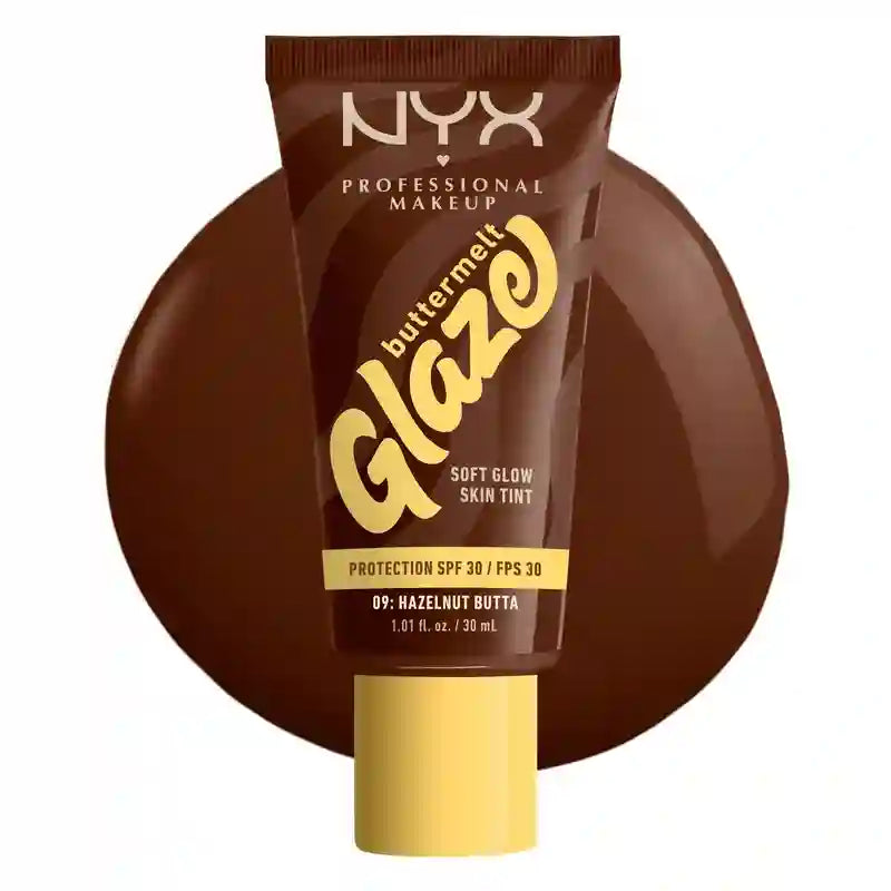 Nyx Skin Tint Buttermelt Glaze Soft Glow + Schutz Spf/Fps 30 , 30 ml