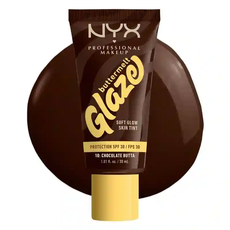 Nyx Skin Tint Buttermelt Glaze Soft Glow + Schutz Spf/Fps 30 , 30 ml