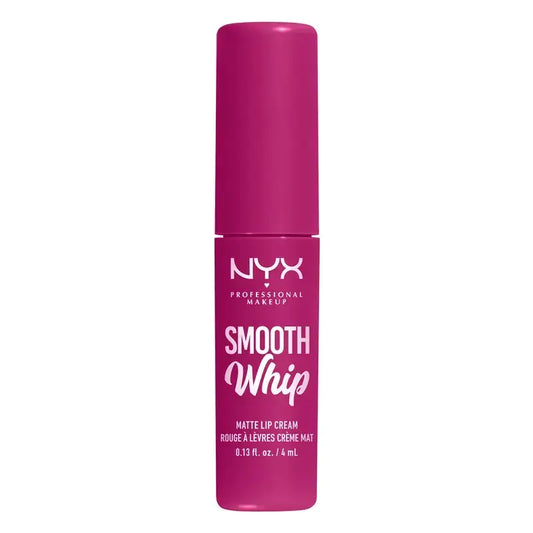 Nyx Smooth Whip Matte Lip Cream, cremiger flüssiger Lippenstift, matt, Farbton Bday Frosting 09 , 4 ml