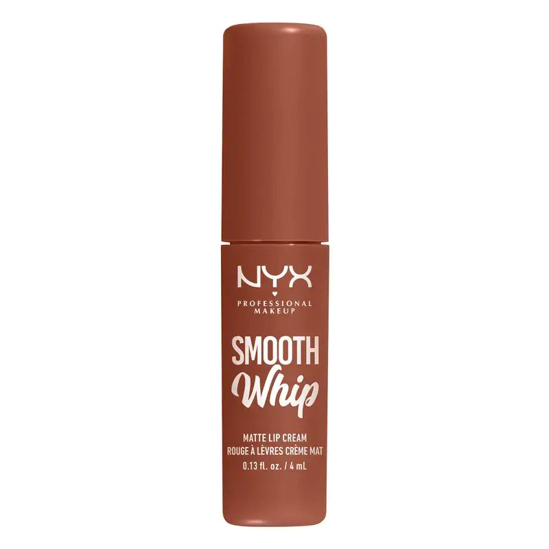Nyx Smooth Whip Matte Lip Cream, cremiger Flüssig-Lippenstift, matt, Faux Fur Farbton, 4 ml