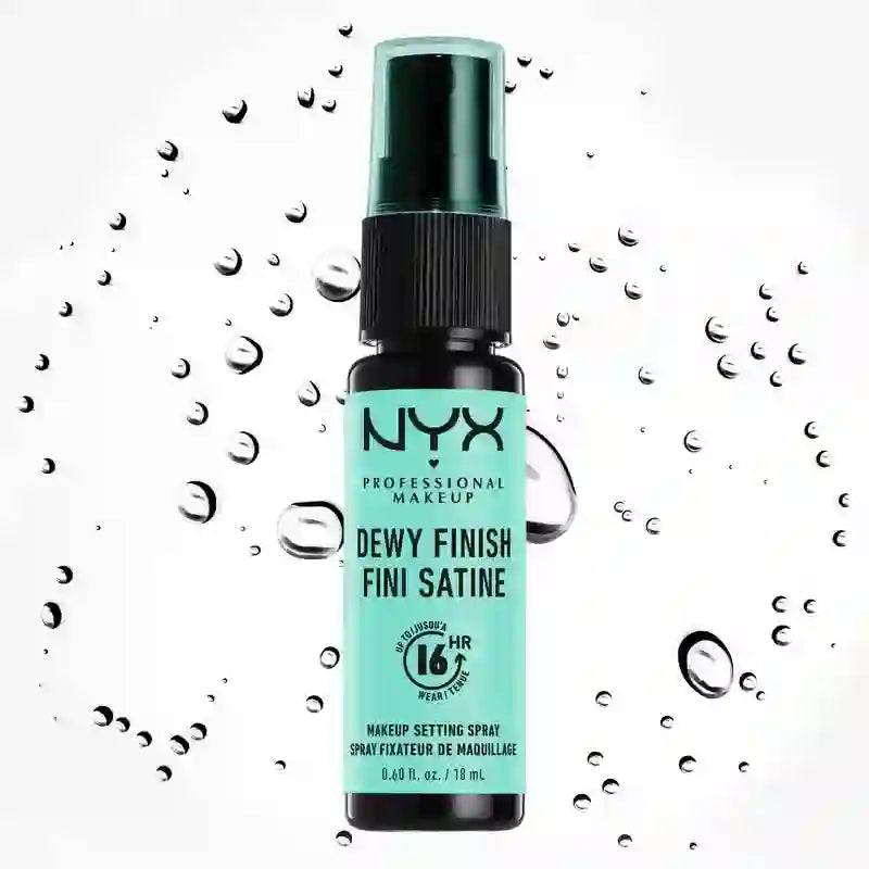 Nyx Makeup Fixierspray - taufrisches Finish Mini , 18 ml