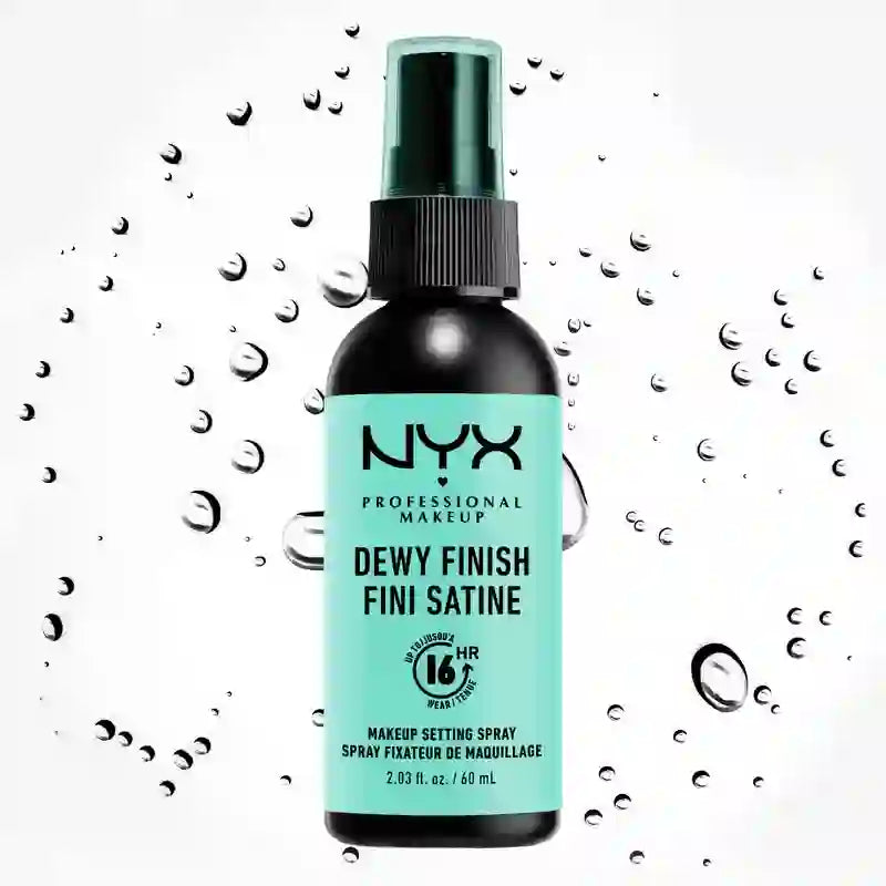 Nyx Makeup Setting Spray taufrisches Setting Spray für ein saftiges Hautfinish, 60 ml