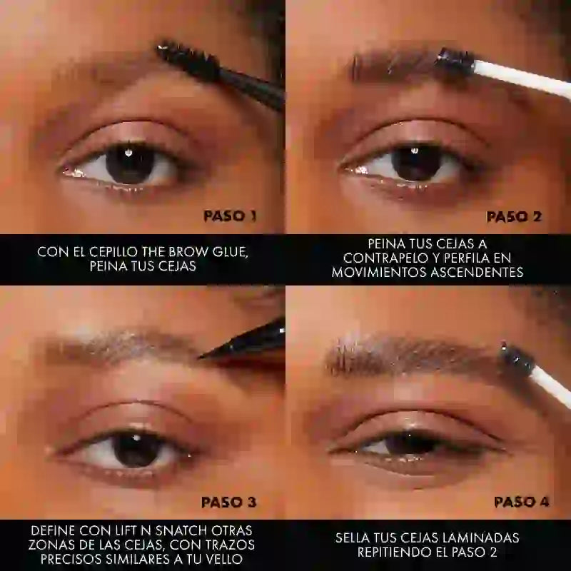 Nyx The Brow Glue, Langanhaltendes Brauenkleber-Gel, Farbton Schwarzbraun, 5 g