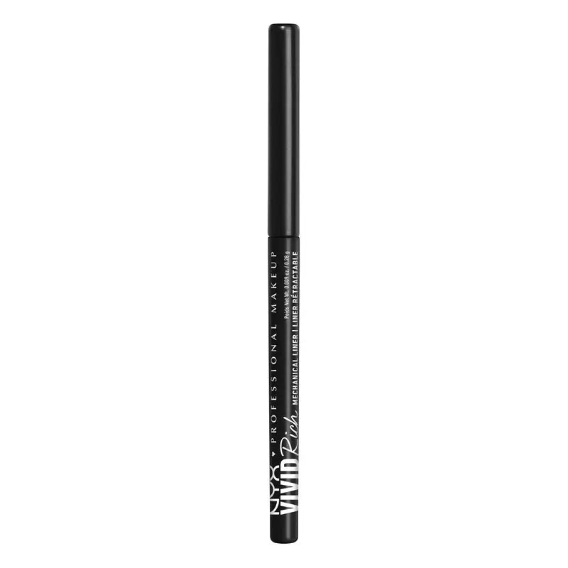 Nyx Vivid Rich Mechanical Mechanical Pencil Retractable Eyeliner Farbton 01 , 0,28 gr